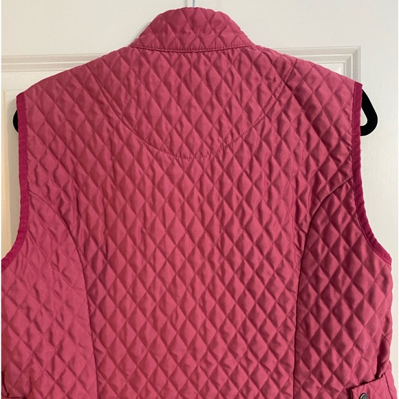 Barbour Pink Fulbourn Lightweight Short Gilet - Picture 8 of 15